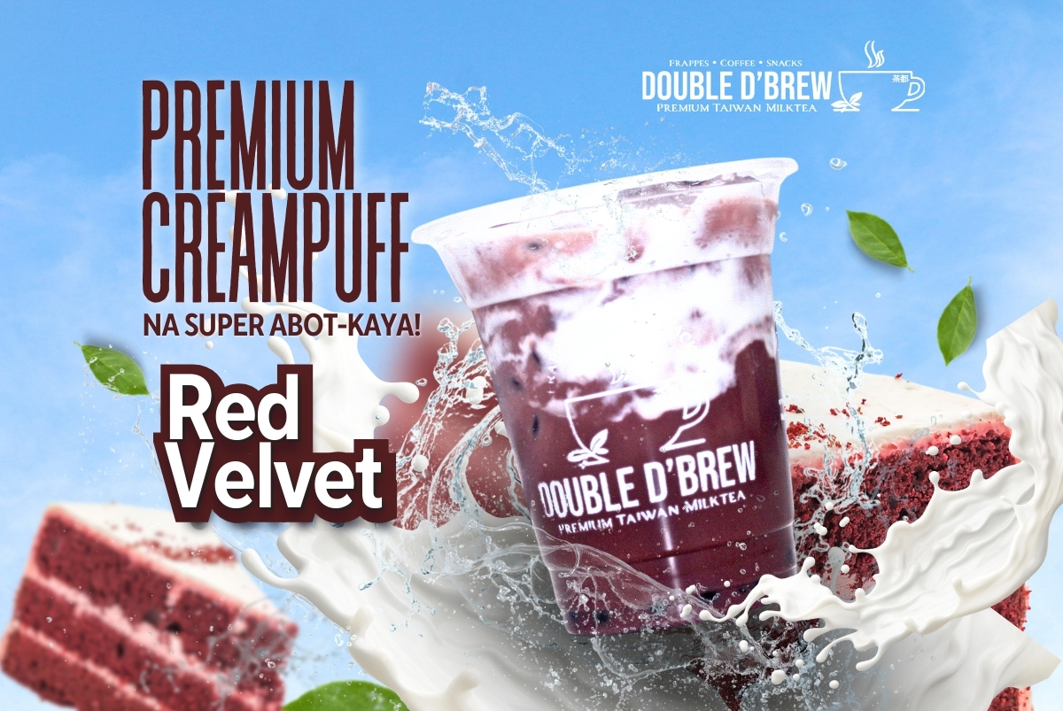 Red Velvet Cream Puff